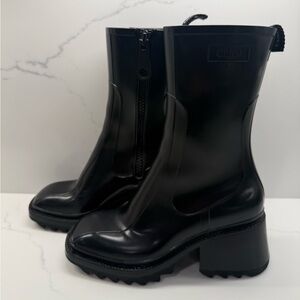 Chloe- Betty PVC Short Rain Boots